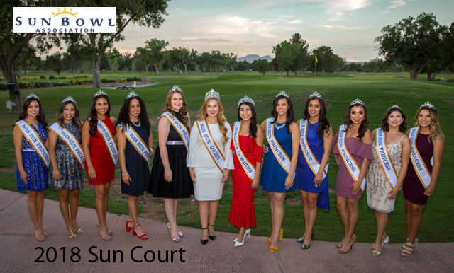 Sun Bowl Association Announces 2018 Sun Court